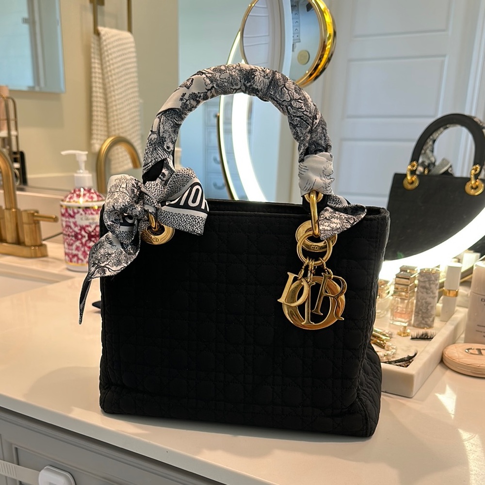 Dior Quilted Lady Dior Handbag